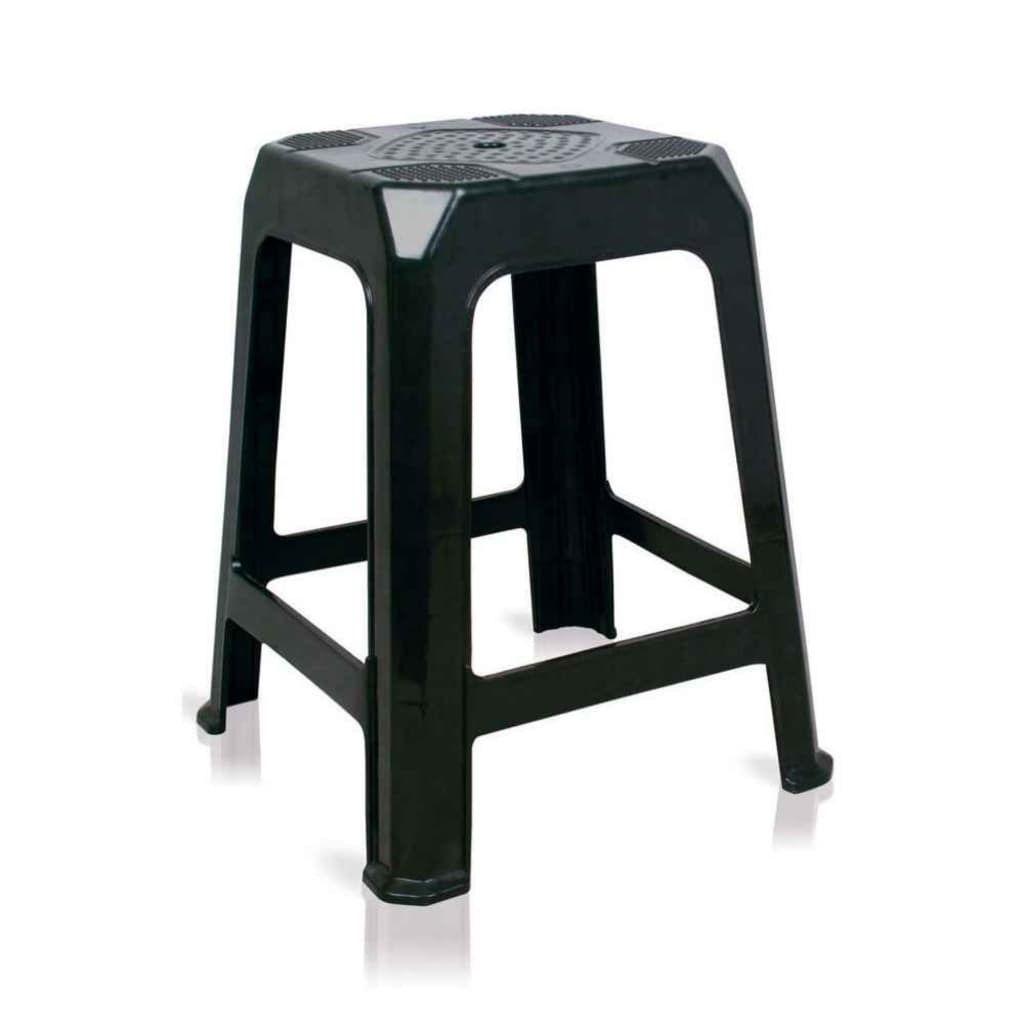 Banqueta monobloco branca e preta praia camping pesca 105kgs