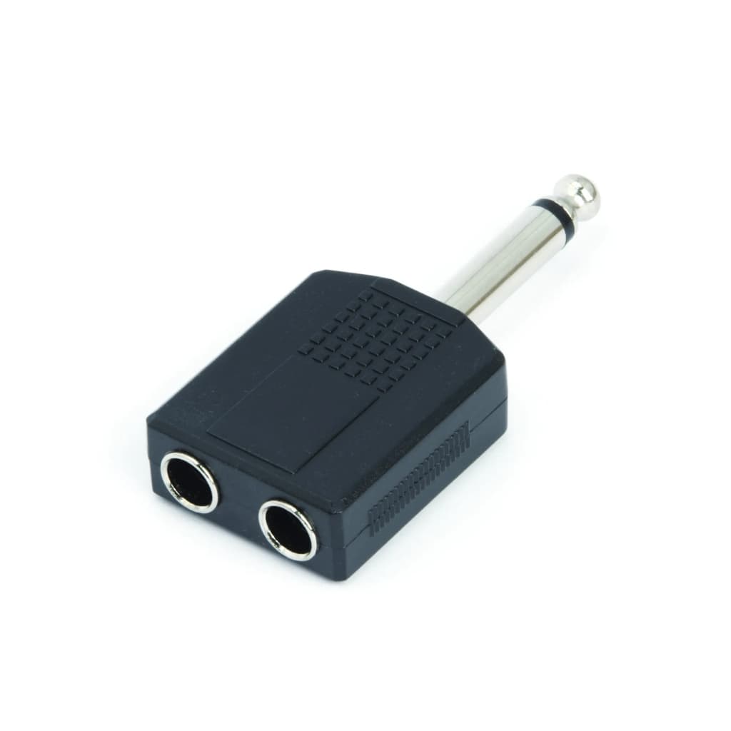 Adaptador P10 Mono Macho Para 2 P10 Mono Femea Unidade