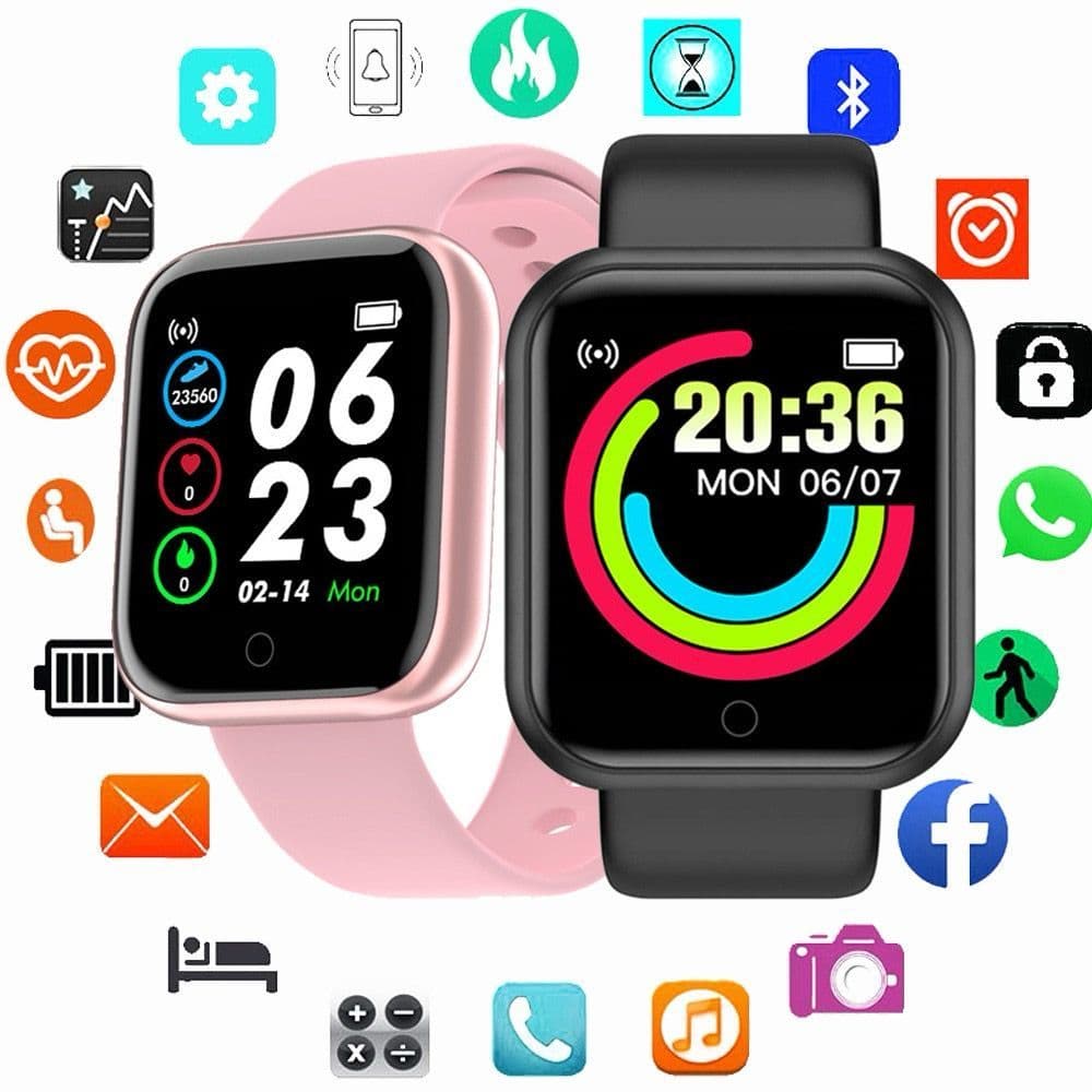 Relógio SmartWatch Original Inteligente Bluetooth Monitor Fitness Tracker Esportivo Aprova D´Àgua