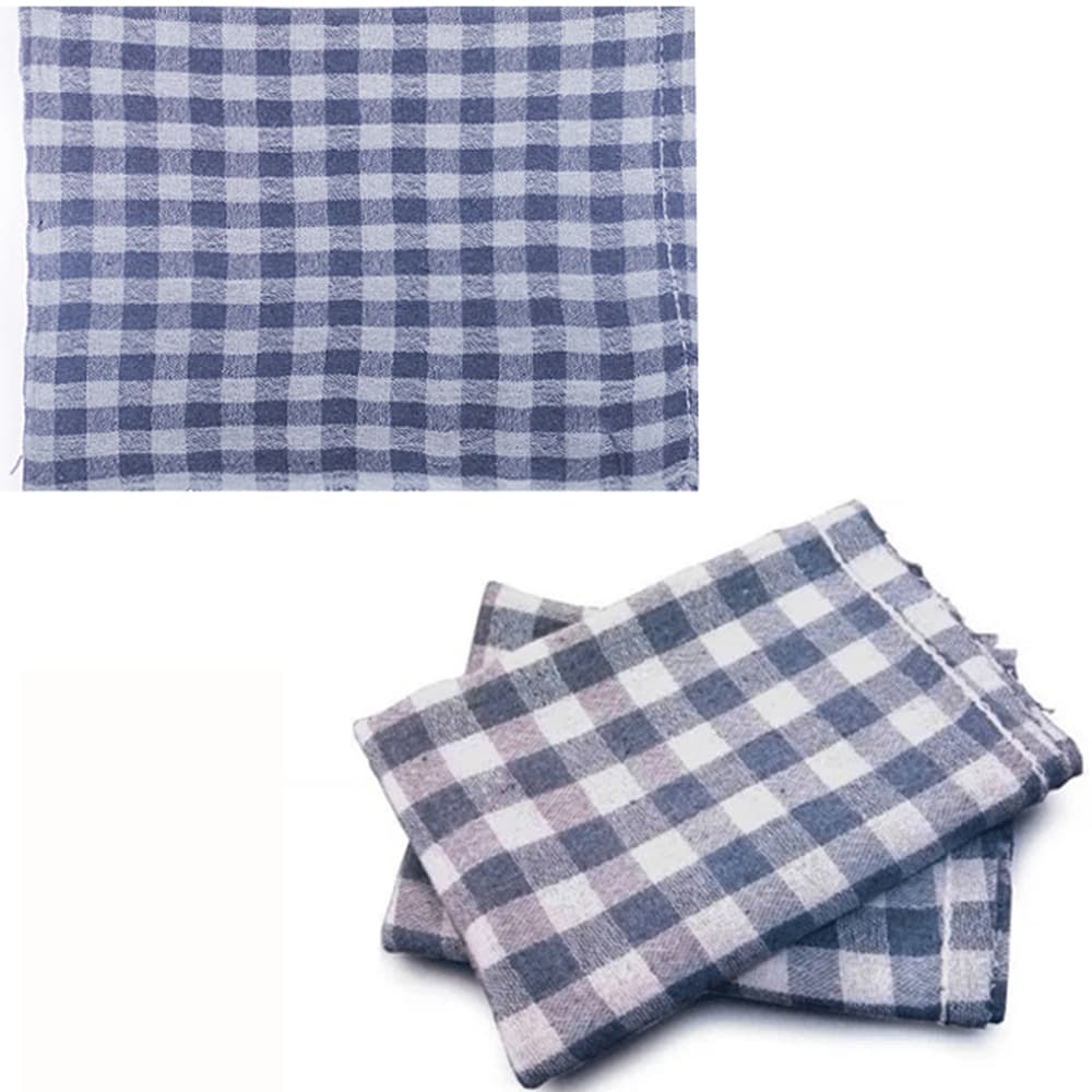 PANO SACO DE LIMPEZA DE ALGODAO PARA LIMPEZA XADREZ MULTIUSO ESPECIAL 65X45CM