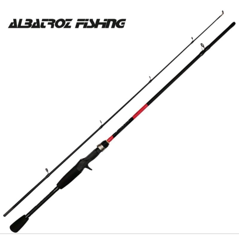 Vara pesca AGATA carretilha 2 Partes (ALBATROZ)
