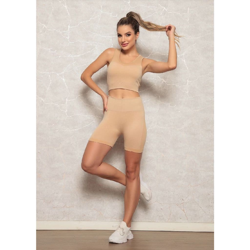 conjunto shorts fitness \ conjunto academia \ conjunto