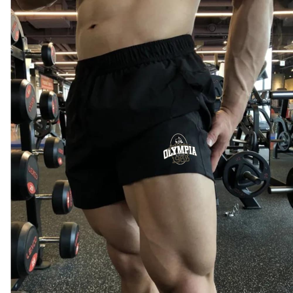 Bermuda Tactel Mauricinho Estilosa Academia Treino Confortavel Unissex Premium