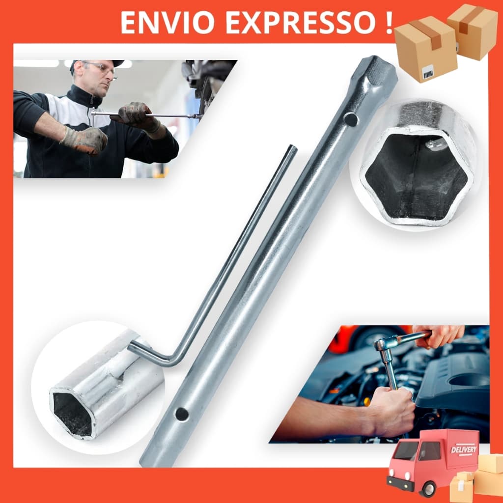 Chave de Vela Longa 300mm 16mm 21mm Universal longa 30cm Envio Imediato