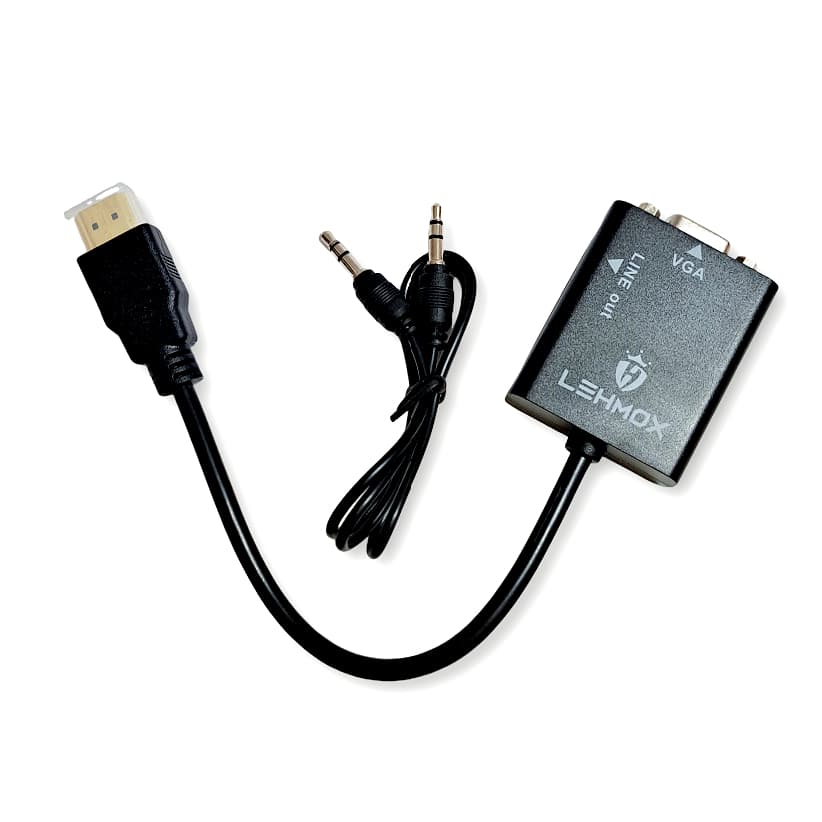 CABO CONVERSOR HD HDMI PARA VGA LEHMOX LEY-01