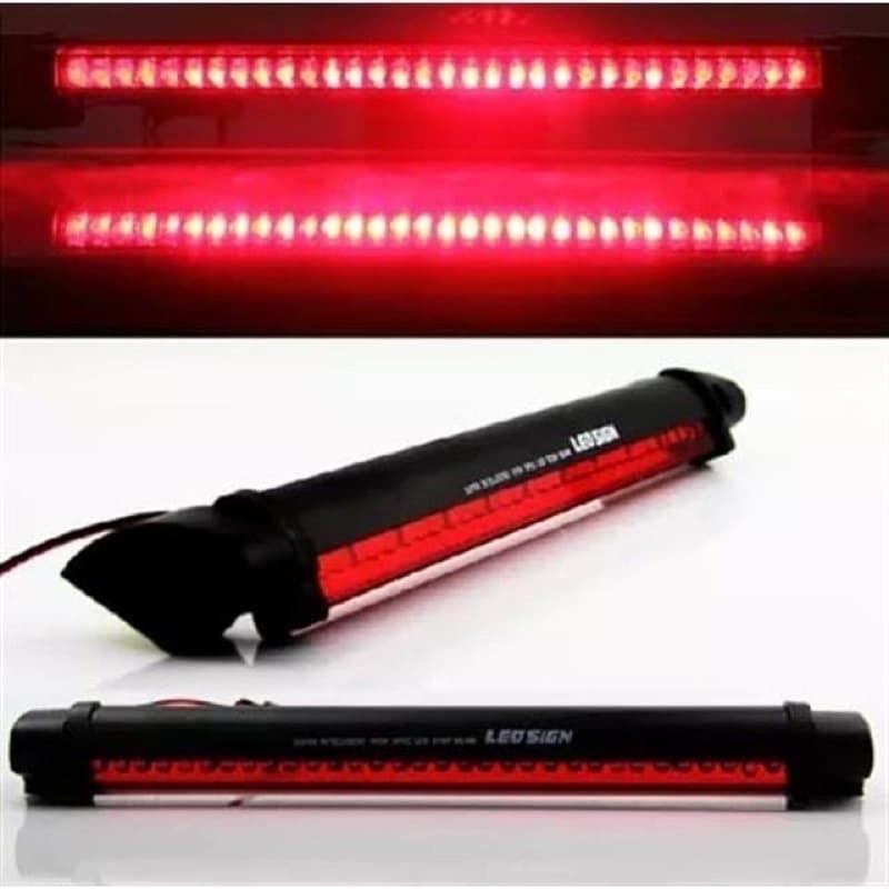 Brake light interno de alto brilho 28 cm 22 leds