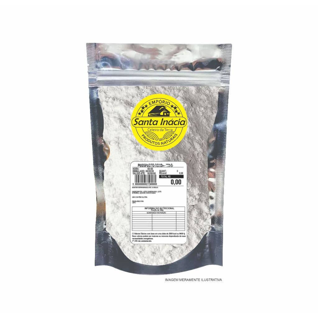 Farinha de Arroz Branco 1kg com Laudo de Qualidade e Pureza