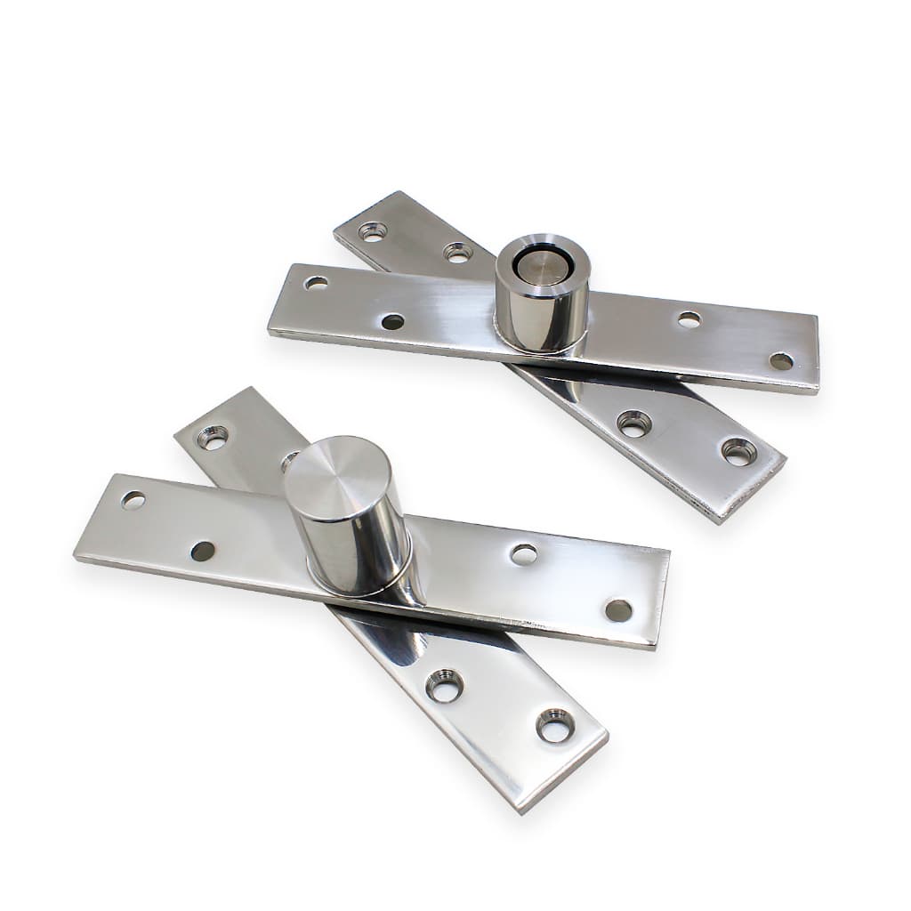 Dobradiça Pivotante C/ Esfera 300 Kg Inox Reforçado