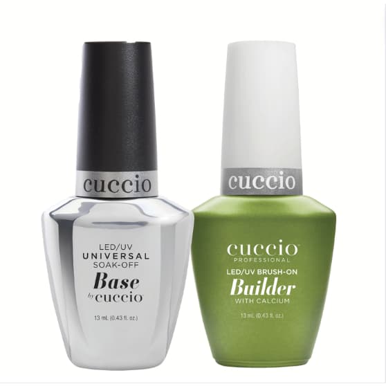 Kit Base Universal 13ml + Base em Gel Builder Calcium 13ml - Cuccio