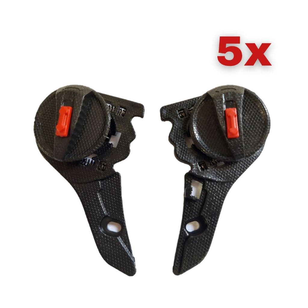 5 Unidades Reparo Capacete Completo Fw3 Gt Ls2 Ff358 Fix Viseira Vision