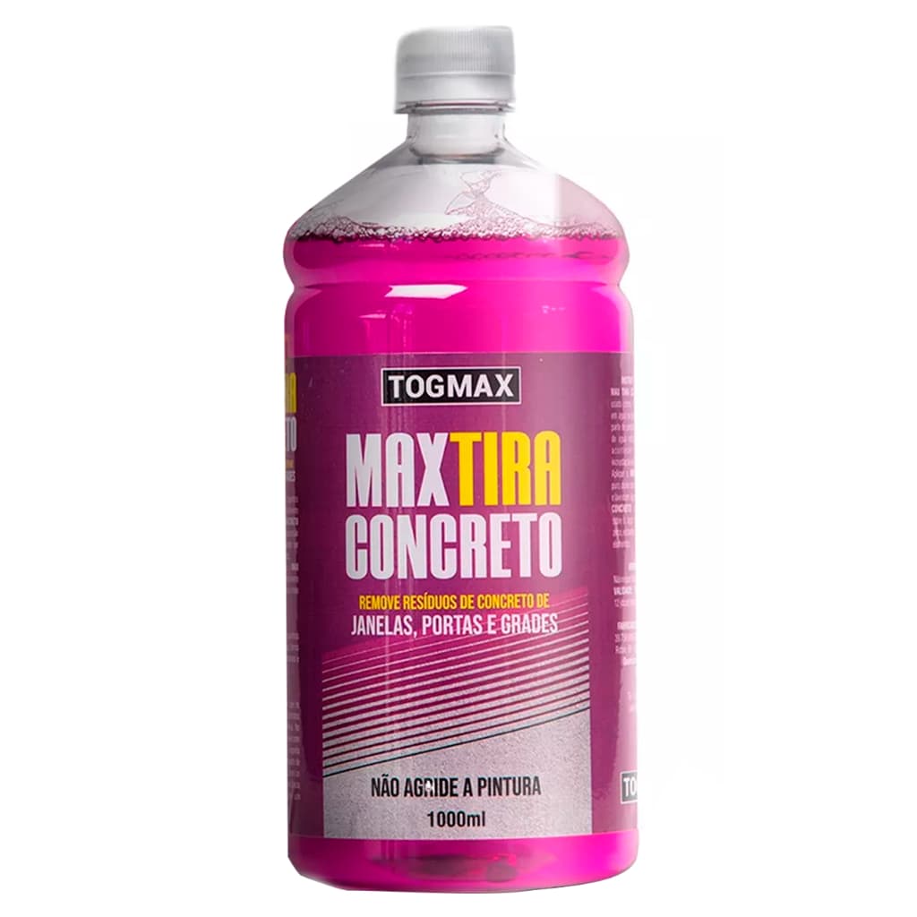 Max Tira Concreto 1L Togmax Limpa Concreto Biodegradável