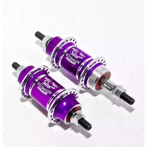 Par De Cubo com Rolamento  36 Furos para Bicicleta