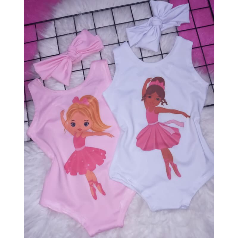 Body Ballet Personalizados Com tiara