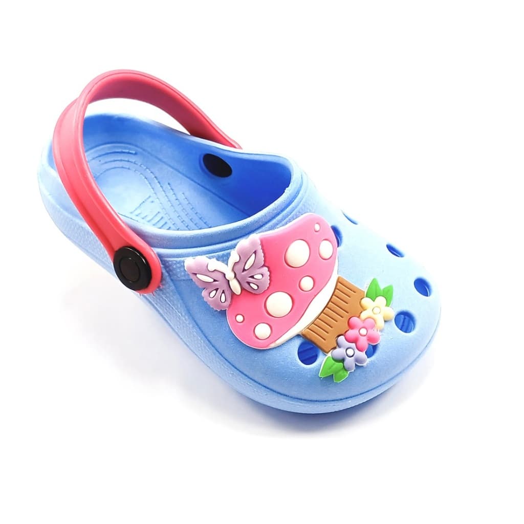 Babuche bebe infantil menina cogumelo