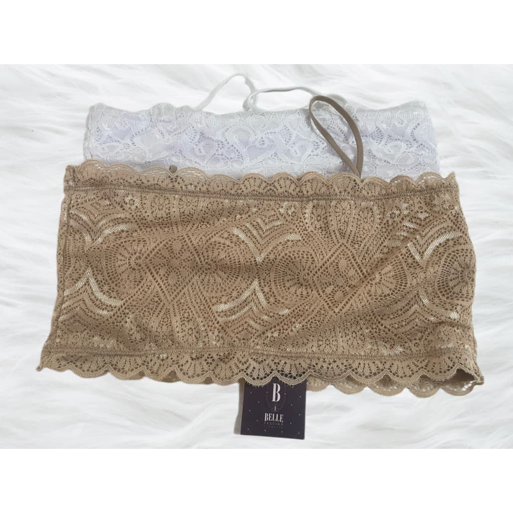 KIT 02 Sutia Cropped Top Faixa SEM BOJO COM DOIS SUTIAN SOUTIEN