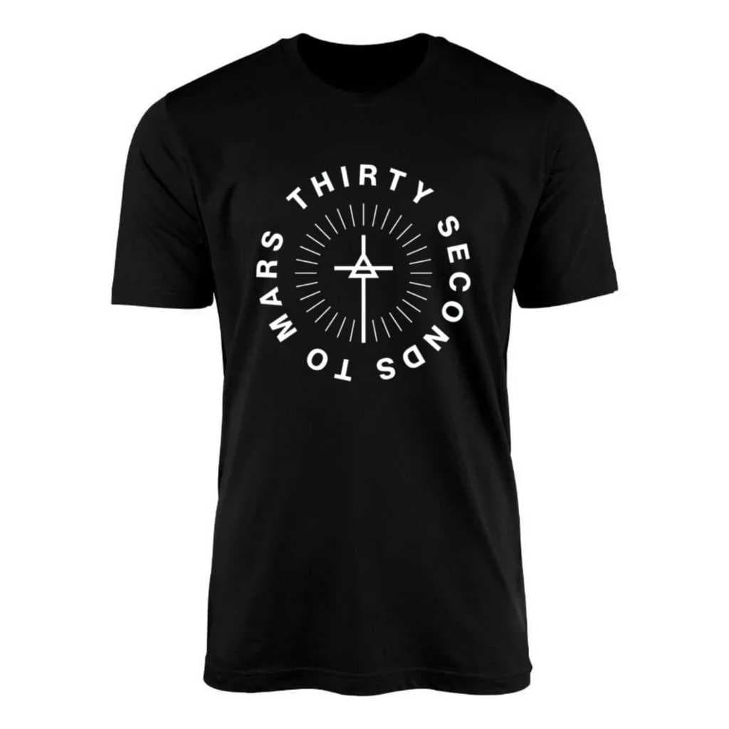 Camiseta Camisa T-shirt Blusa Thirty Seconds to Mars Tour 2024 Unissex Algodão