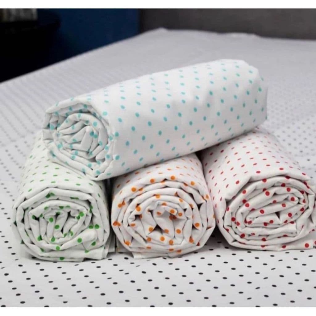 Lençol Coberta cobertor De Bolinha 2,20 x 1,80cm casal 180 fios e algodão