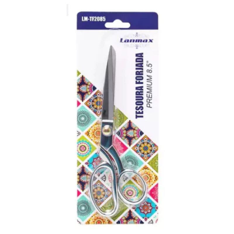 Tesoura Alfaiate Costura Profissional Forjada Aço Inox 8,5 /10 Polegadas
