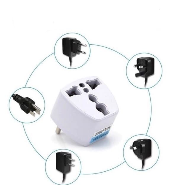 Adaptador Tomada Universal Padrão Europeu Uk Para Brasil 10A 250V