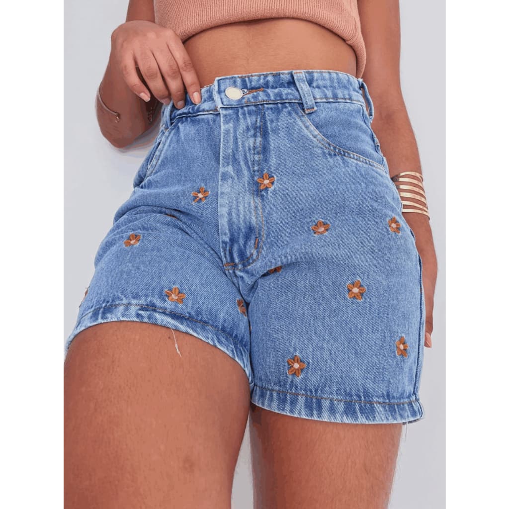 Coolestfeminina short jeans feminina com rascada Shorts jeans feminino juvenil natural s 8201