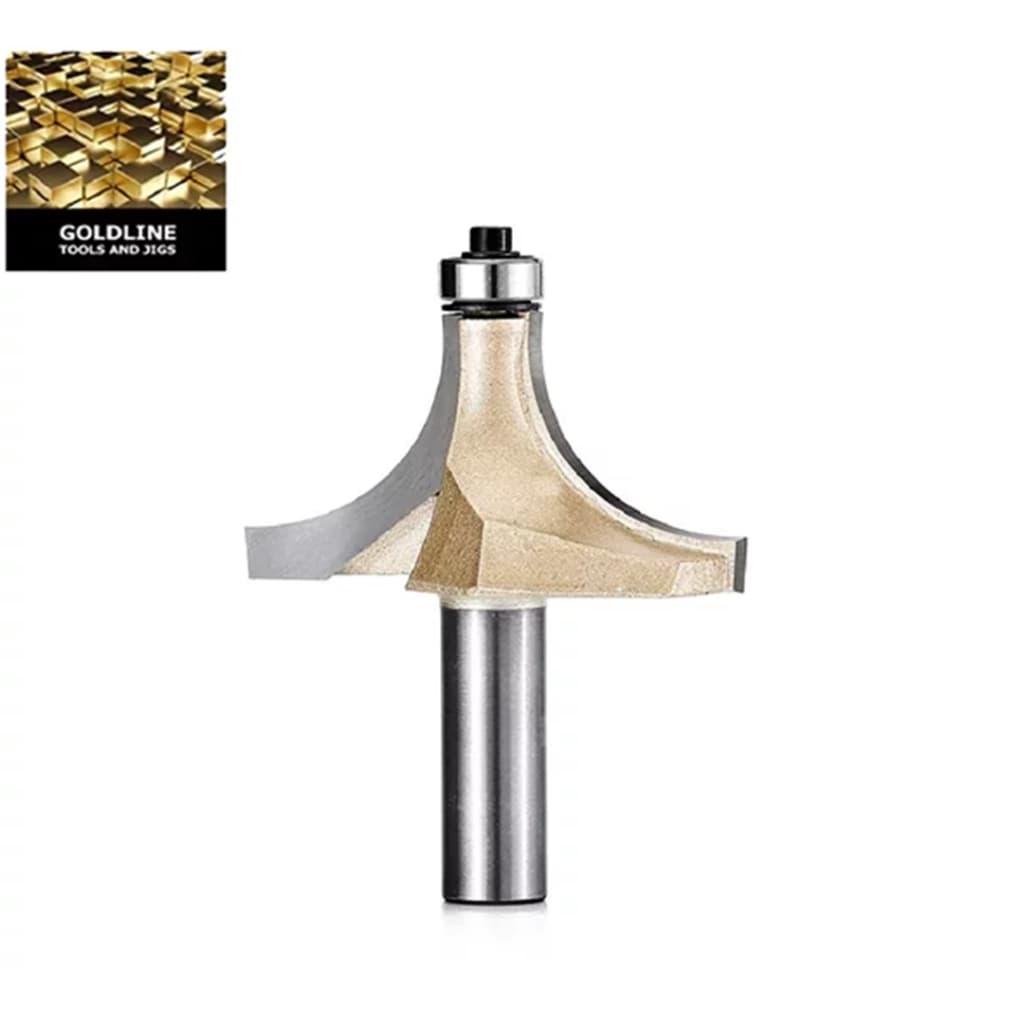 GOLDLINE - FRESA BORDA PARA CHANFRAR COM ROLAMENTO - EM METAL DURO