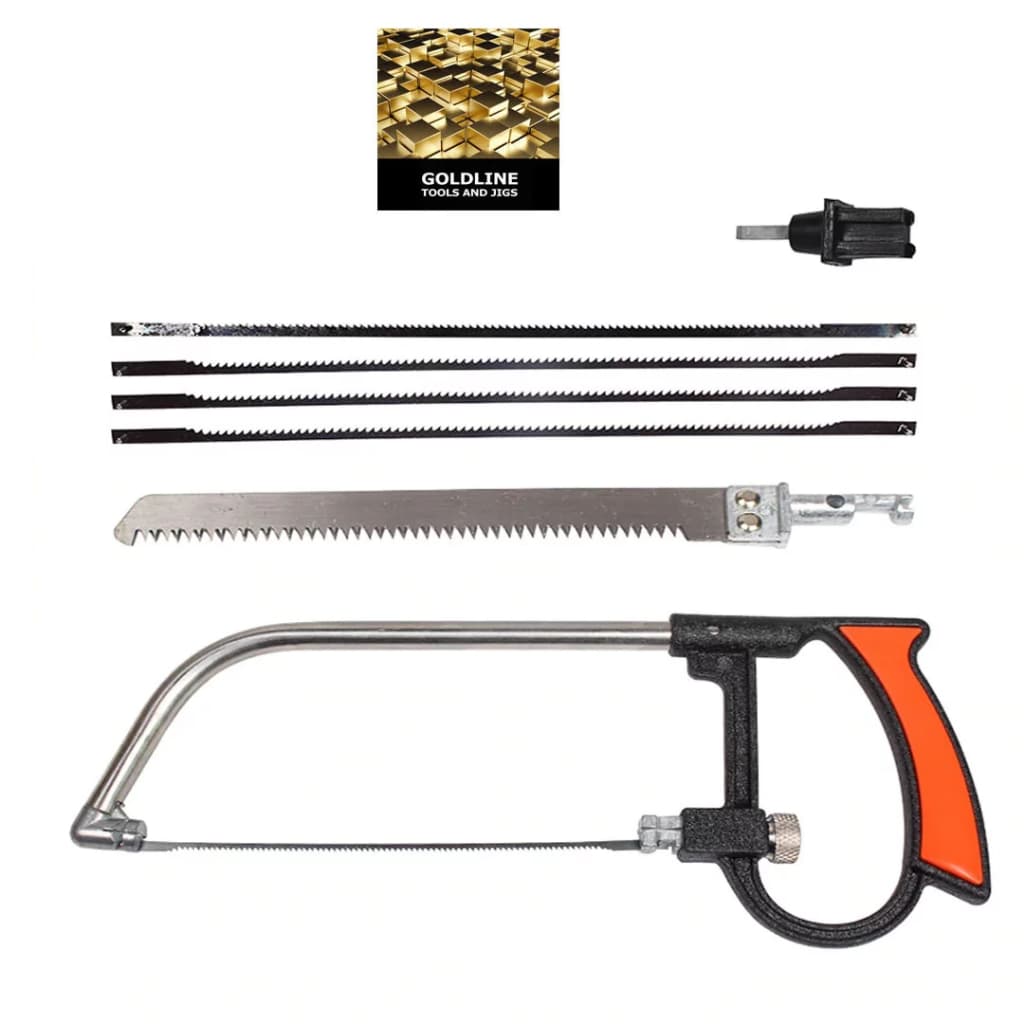 GOLDLINE - KIT MULTISSERRAS PARA MADEIRA, PLÁSTICO E METAL