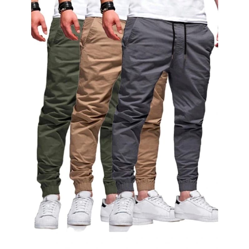 Calças Jogger Masculina com punho Premium qualidade moda homem Estiloso