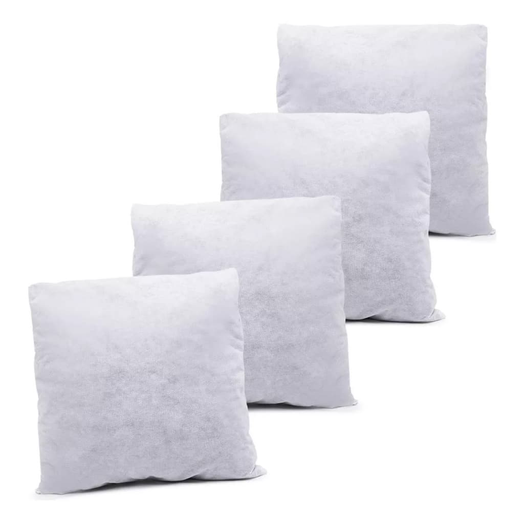 Kit 04 Refil De Almofada 50x50 Super Macia Espuma Top