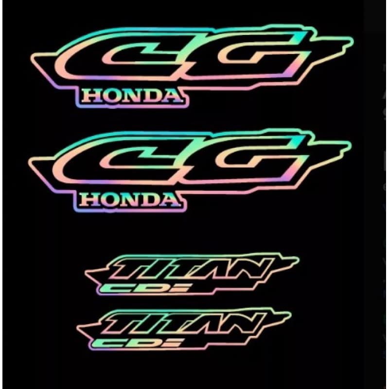 kit adesivo holografico cg 96,97,98,99