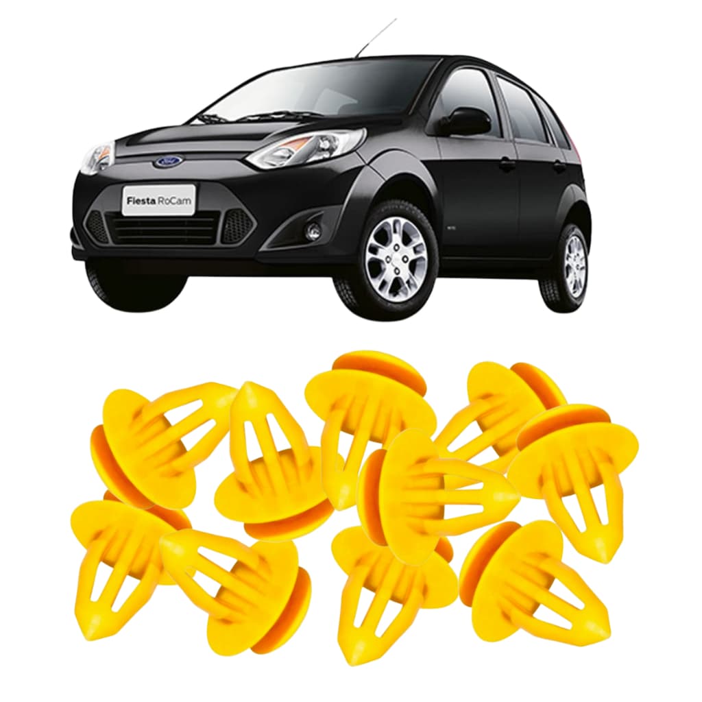 20 Presilha Grampo Do Forro Da Porta Ford Fiesta Até 2014