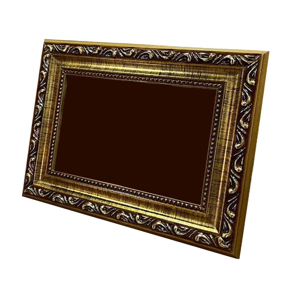 Porta Retrato Moldura Trabalhada Luxo 15x21 Vidro
