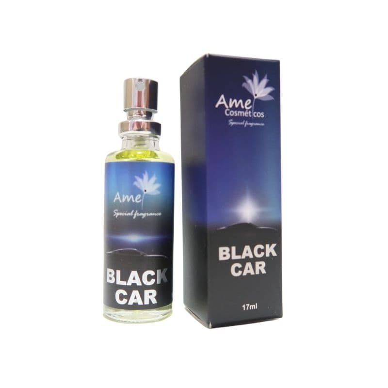 Perfume Masculino Black Car Amei Cosmeticos Alta Fixação 33% de Essência Importada