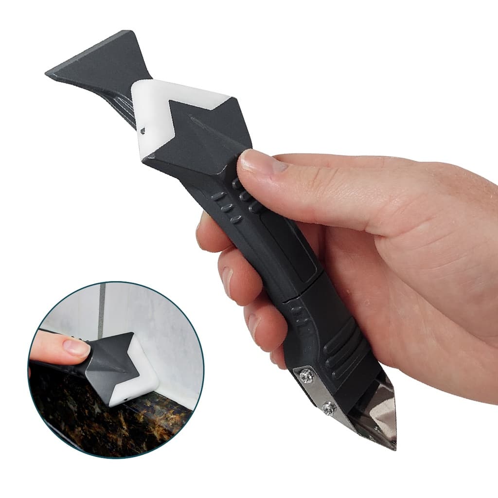 Passador Raspador de Silicone 3 em 1 Ferramenta de Calefetar
