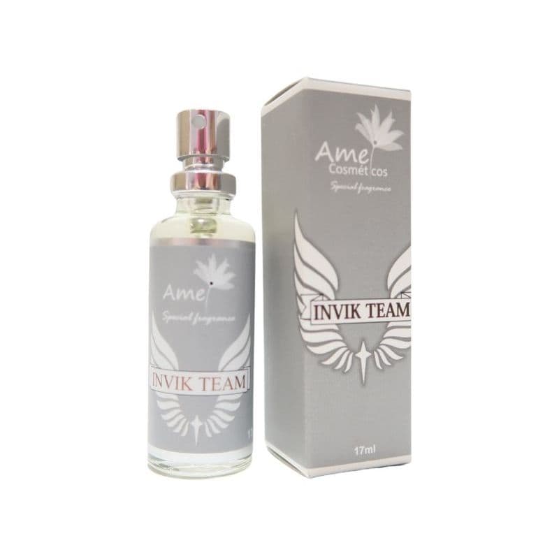 Perfume Masculino Invik Team Amei Cosmeticos Alta Fixação 33% de Essência Importada
