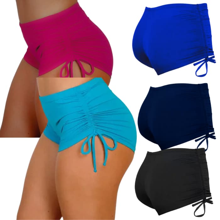 Biquíni Shortinho Short Suquini Calcinha Praia Moda Verão