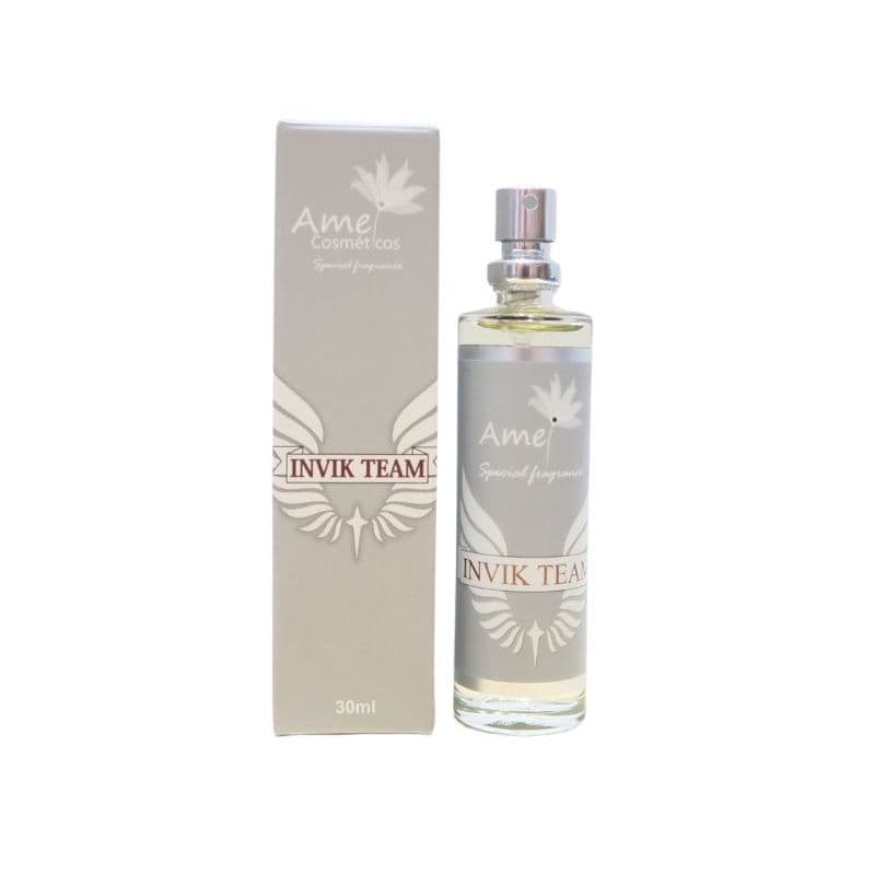 Perfume Masculino Invik Team Amei Cosmeticos Alta Fixação 33% de Essência Importada 30ml