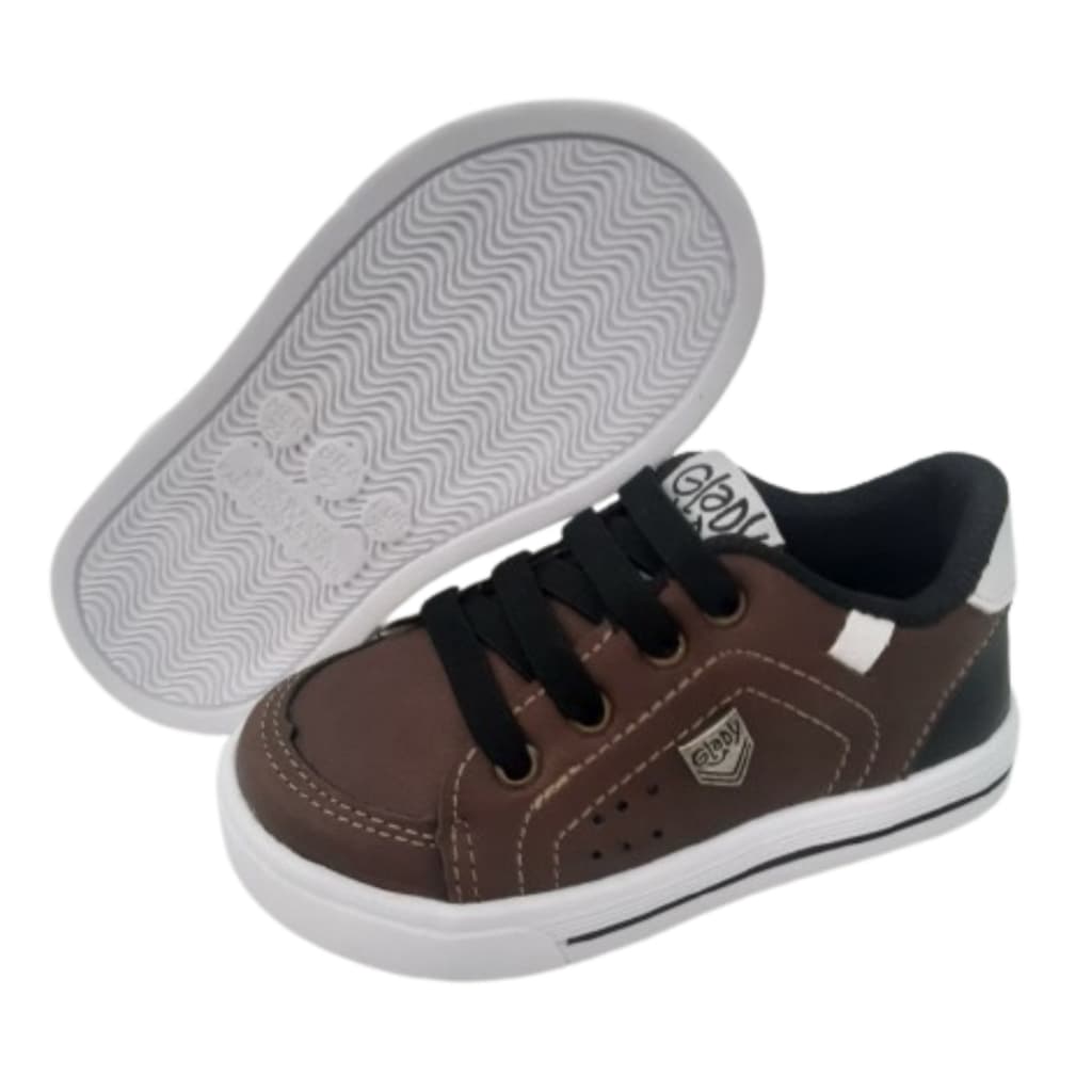 Tênis Infantil Menino Casual Confortável Criança Bebe 20 ao 27 Late Escola Passeio Masculino