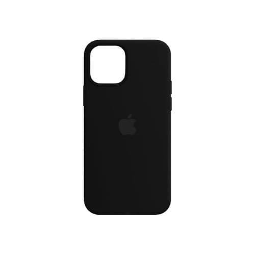 Capa Capinha Preta De Silicone P/ iPhone 12 Pro Max