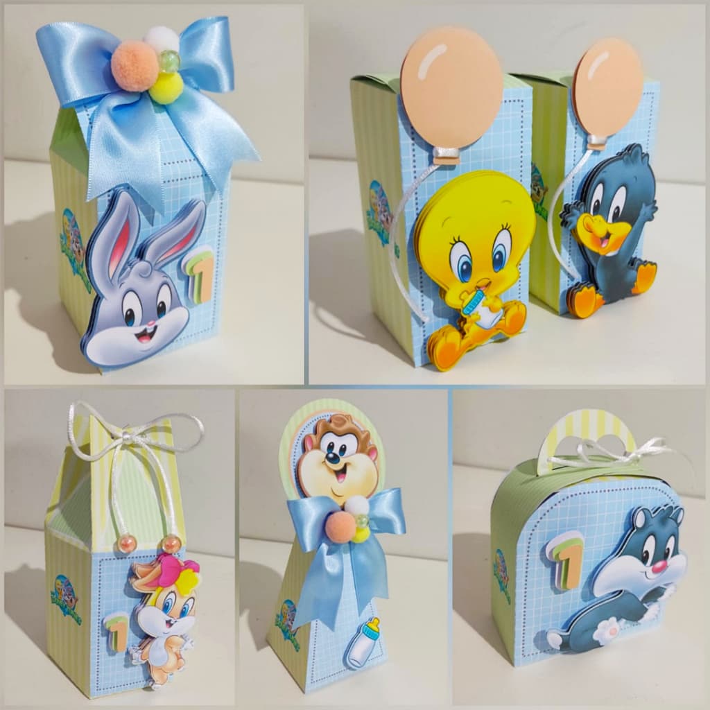 Kit Caixinhas Looney Tunes - 30 unidades