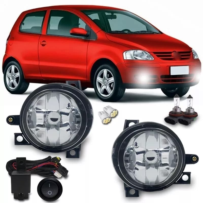 Kit Farol Milha Neblina Fox 2007 2008 2009