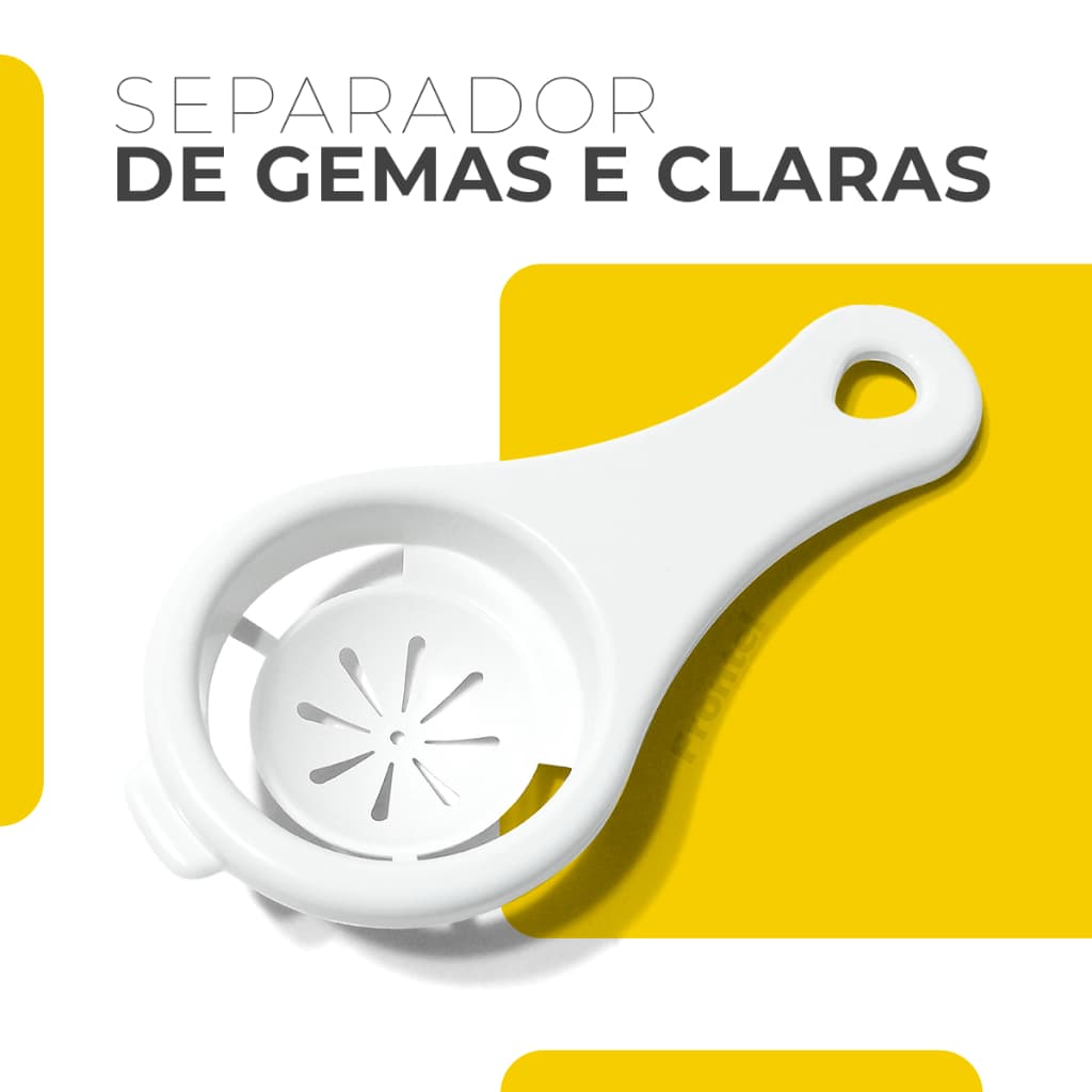 Separador de Gema Clara de Ovo/ Utensílio de Cozinha Fácil Filtro/ Separador para Ovo 100% PP Maxximo Hot Sale Separador de Gema Clara de Ovo/ Utensílio de Cozinha Fácil Filtro/ Separador para Ovo