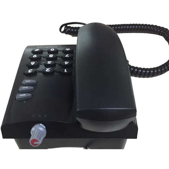 Telefone  Para Idosos e Deficientes Auditivos Com Fio Intelbras Pleno Amplificado PRETO   SEMI NOVO