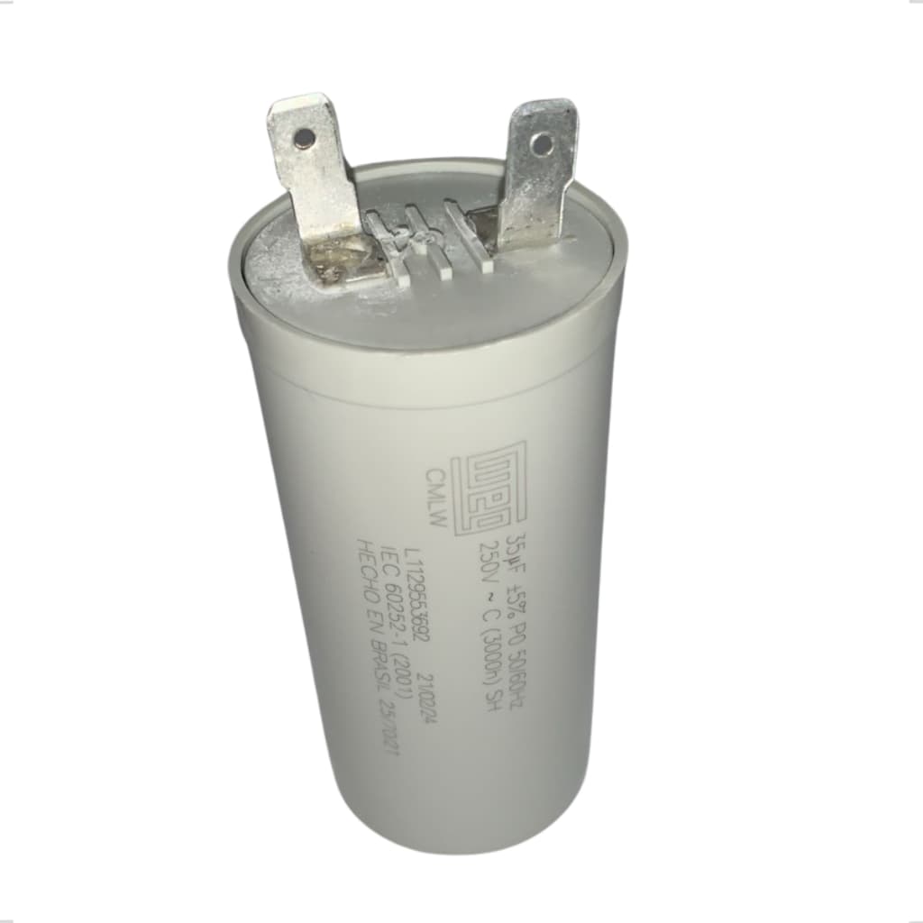 Capacitor 35uf 250v Tanquinho Suggar Lavamax 10kg 12kg 15kg Maquina Lavar Lavadora 110/220v WEG