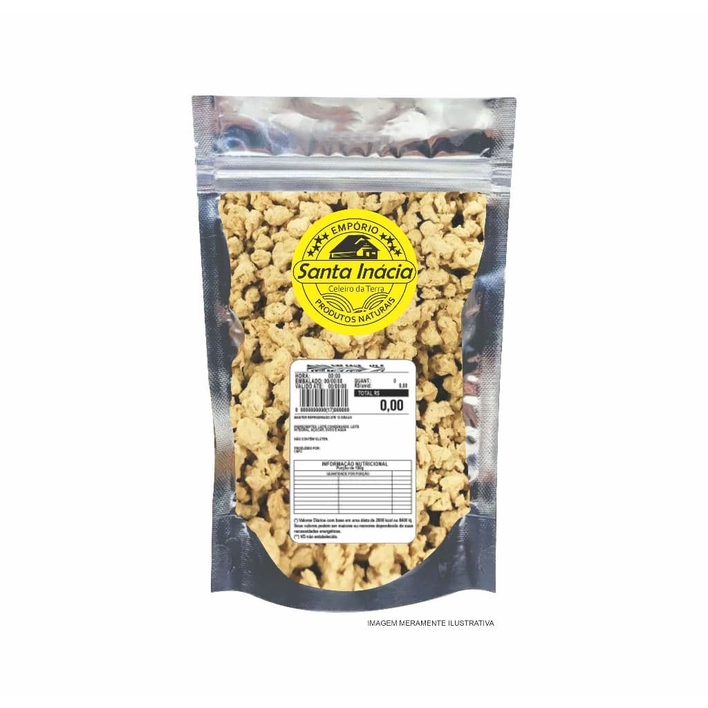 Proteina de Soja 1Kg com Laudo de Qualidade 500Gr