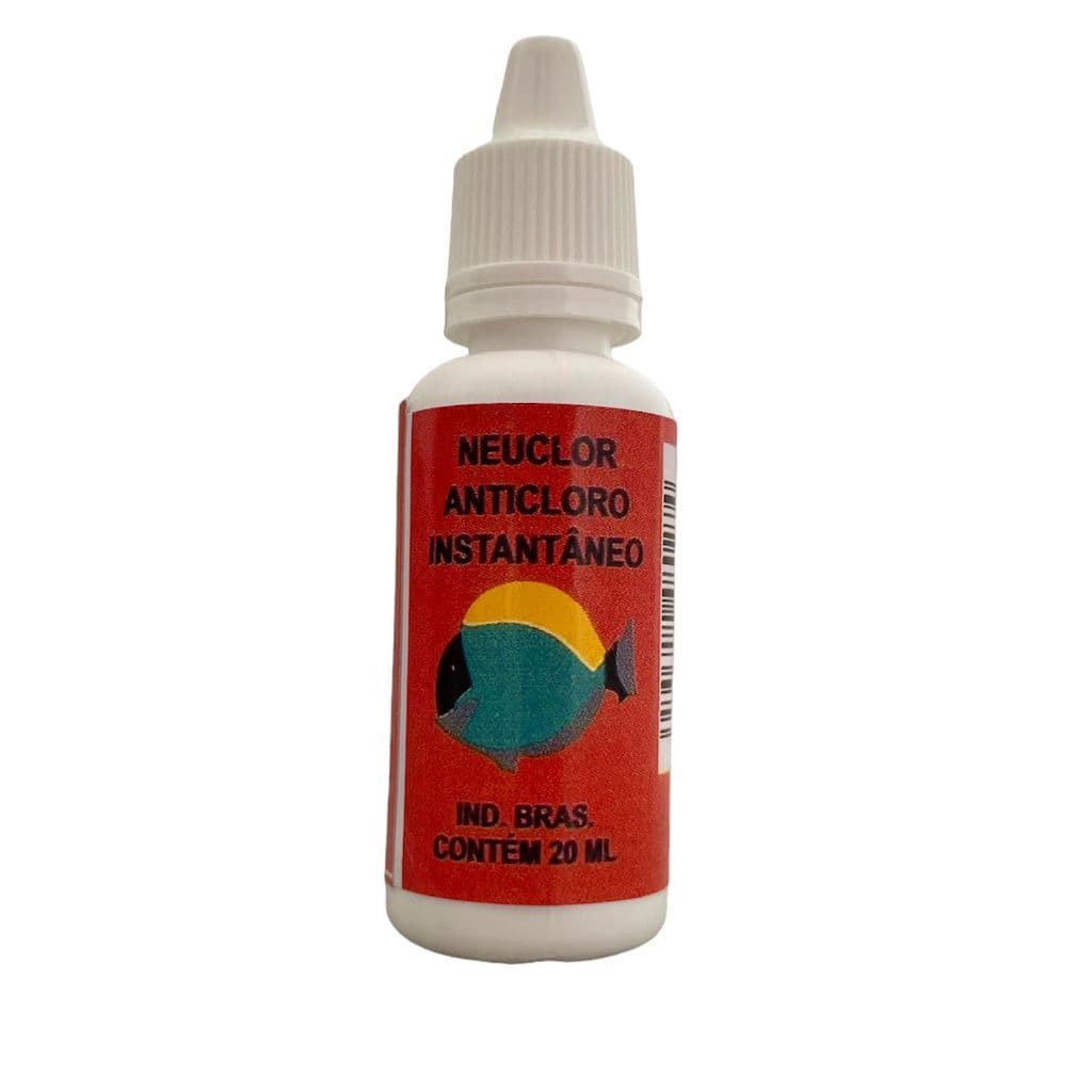 ANTICLORO INSTANTÂNEO NEUCLOR 20ML TIRA CLORO DA ÁGUA