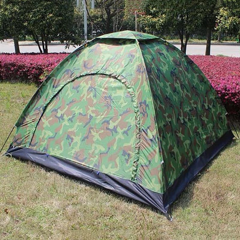 Barraca Camping 6 Pessoas Promocao Barraca de Acampamento Camuflada Exercito Militar Barraca Adulto Praia Tenda Festa