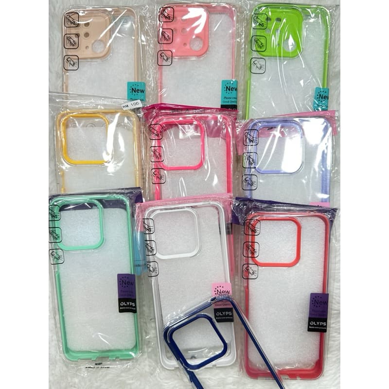 Capa Dupla Camada Com Borda Cor Xiaomi Note 11s, Note 12, Note 12 4g, Note 12Pro 4g, Note 12s, Note 12Pro Plus