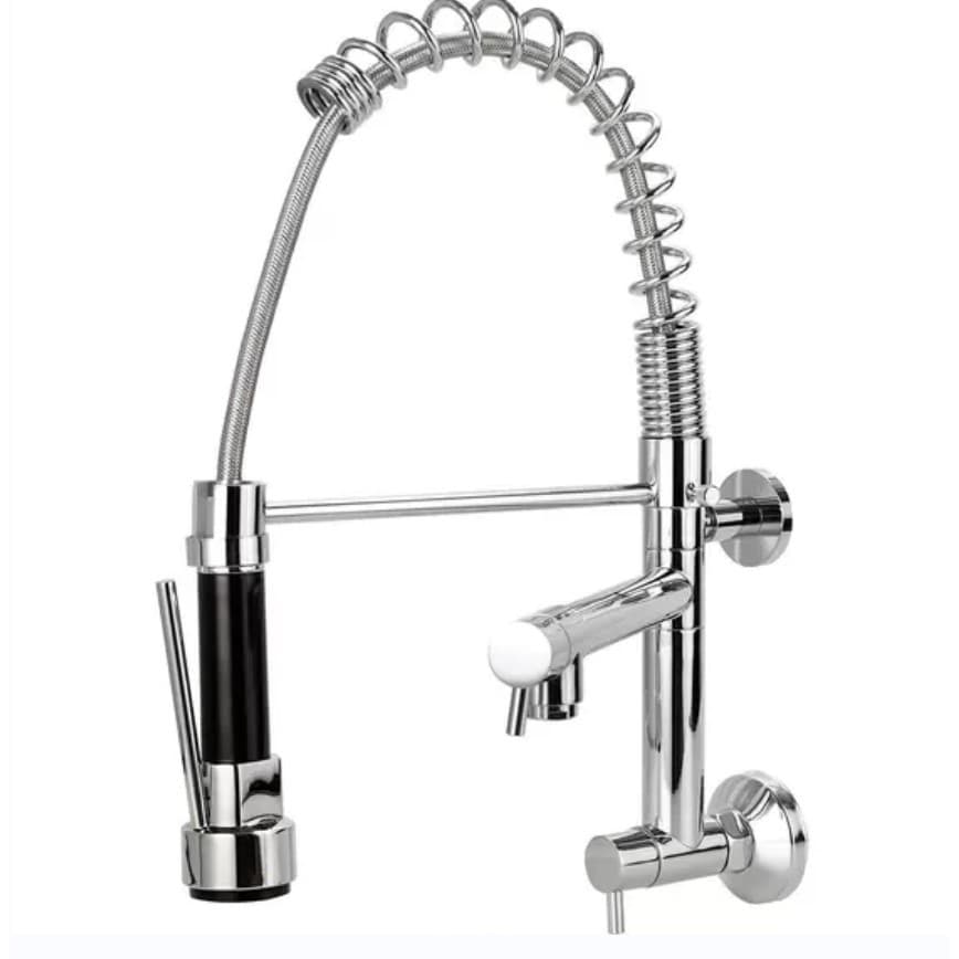 Torneira de Cozinha Gourmet Altíssima Qualidade Duas Opções de Jatos e Haste Flexível 100% Metal