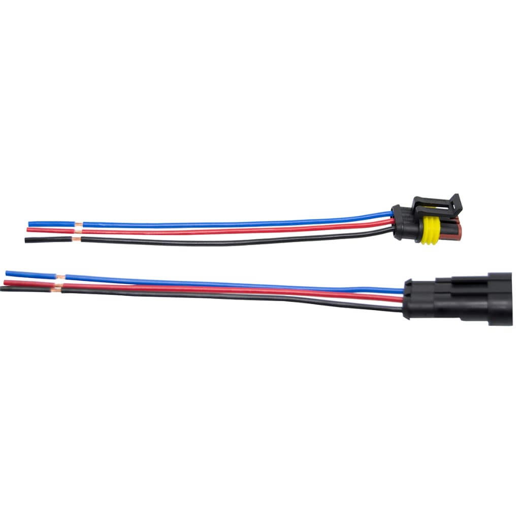 Kit Conector Plug Universal Superseal Selado 3 Vias Macho E Fêmea