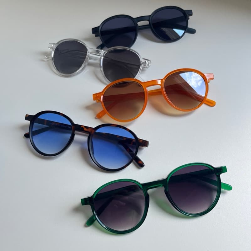 Óculos de Sol Redondo Feminino Várias Cores Promoção Proteção UV400